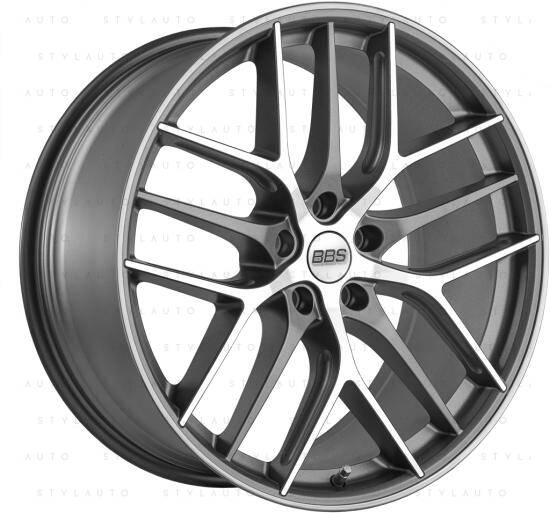 FELGA BBS CC-R GRAFITOWY+POLER.