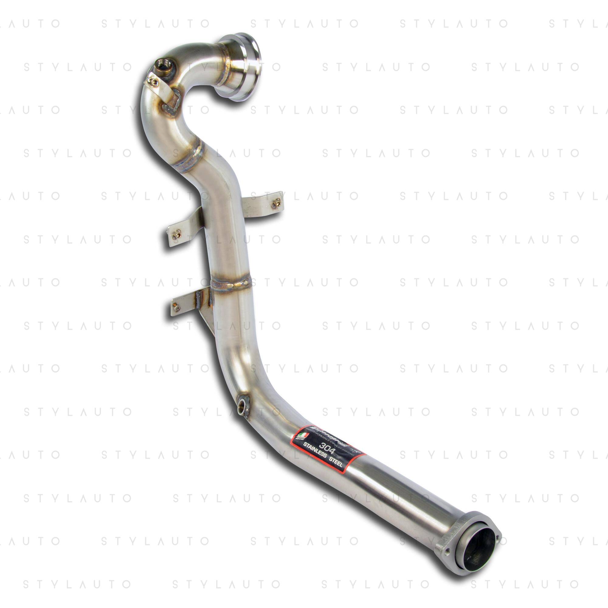 Supersprint Turbo downpipe zestaw łączy turbinę z środkową częścią układu (zastępuje katalizator)