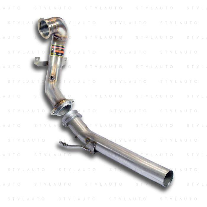 Supersprint Turbo downpipe zestaw łączy turbinę z środkową częścią układu (zastępuje katalizator)