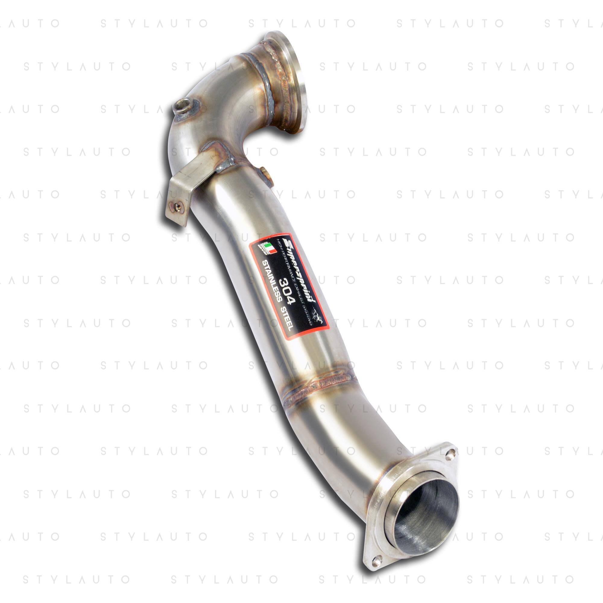 Supersprint Turbo downpipe element łączy turbinę z środkową częścią układu (zastępuje katalizator)