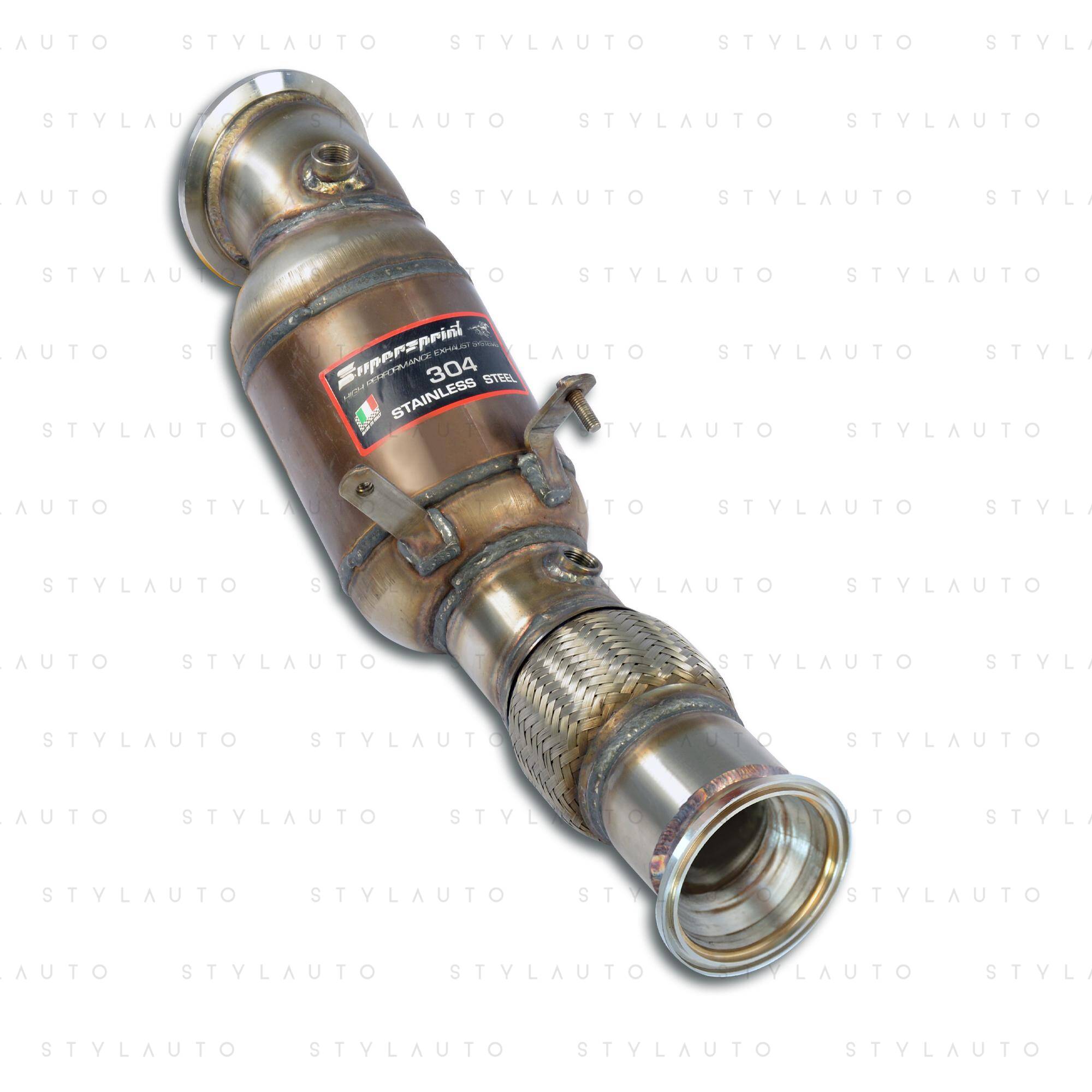 Supersprint Downpipe z katalizatorem metalicznym HJS Supersprint WRC 100CPSI