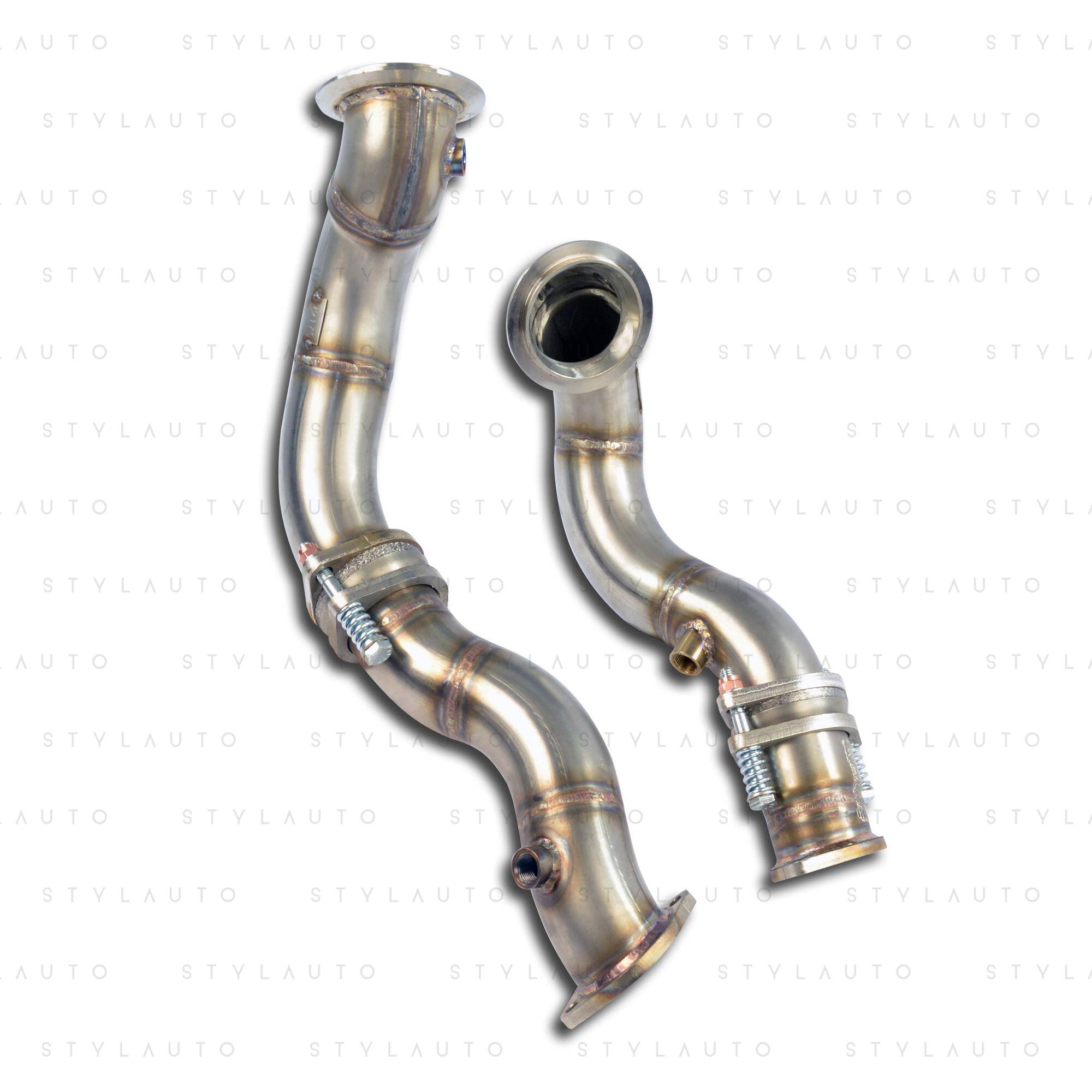 Supersprint Turbo downpipe zestaw łączy turbinę z środkową częścią układu (zastępuje katalizator)