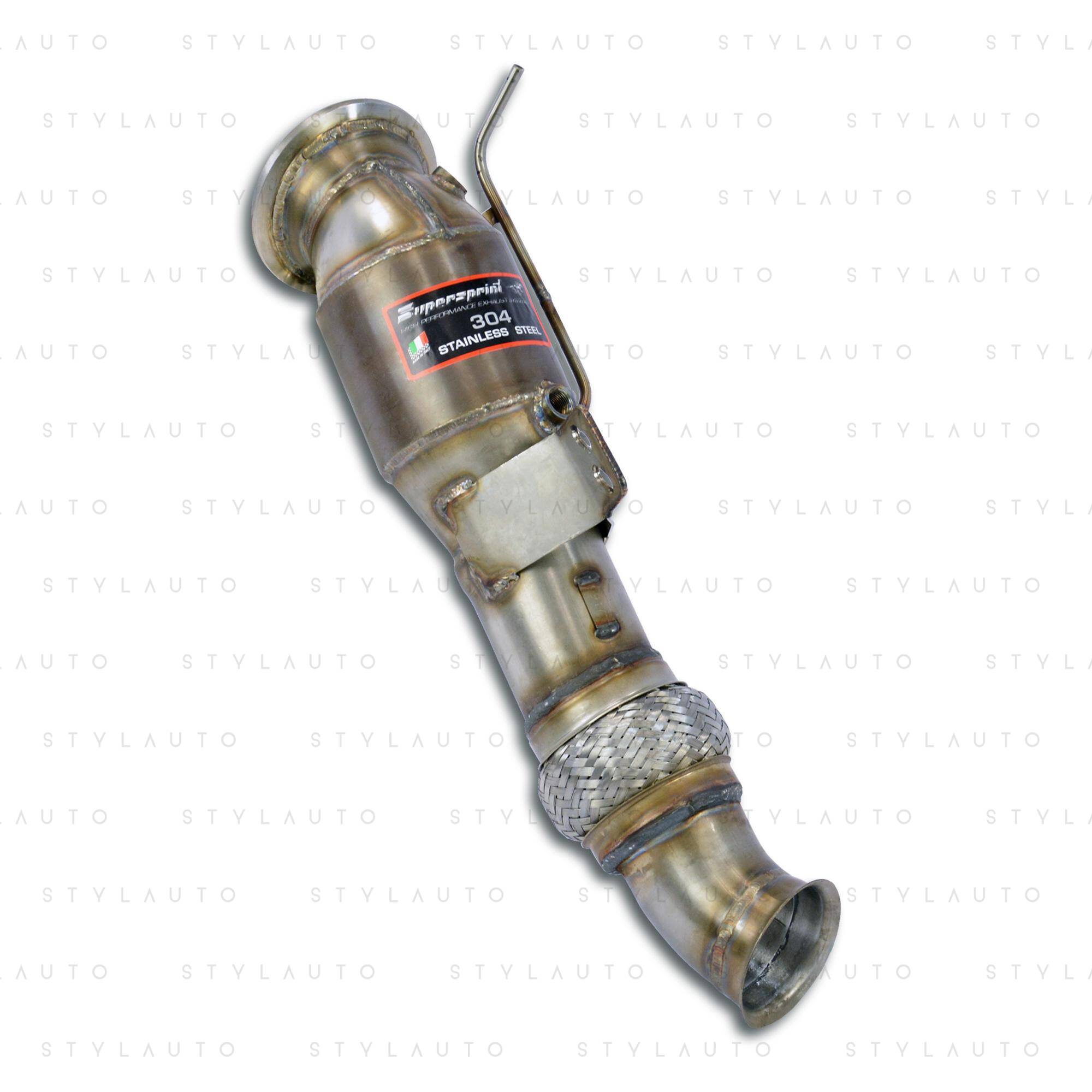 Supersprint Downpipe z katalizatorem metalicznym HJS Supersprint WRC 100CPSI