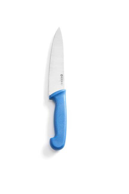 Nóż kucharski HACCP 180mm niebieski