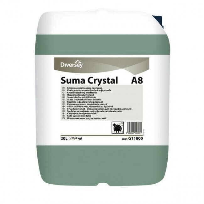 SUMA Crystal A8 do płukania naczyń 20l