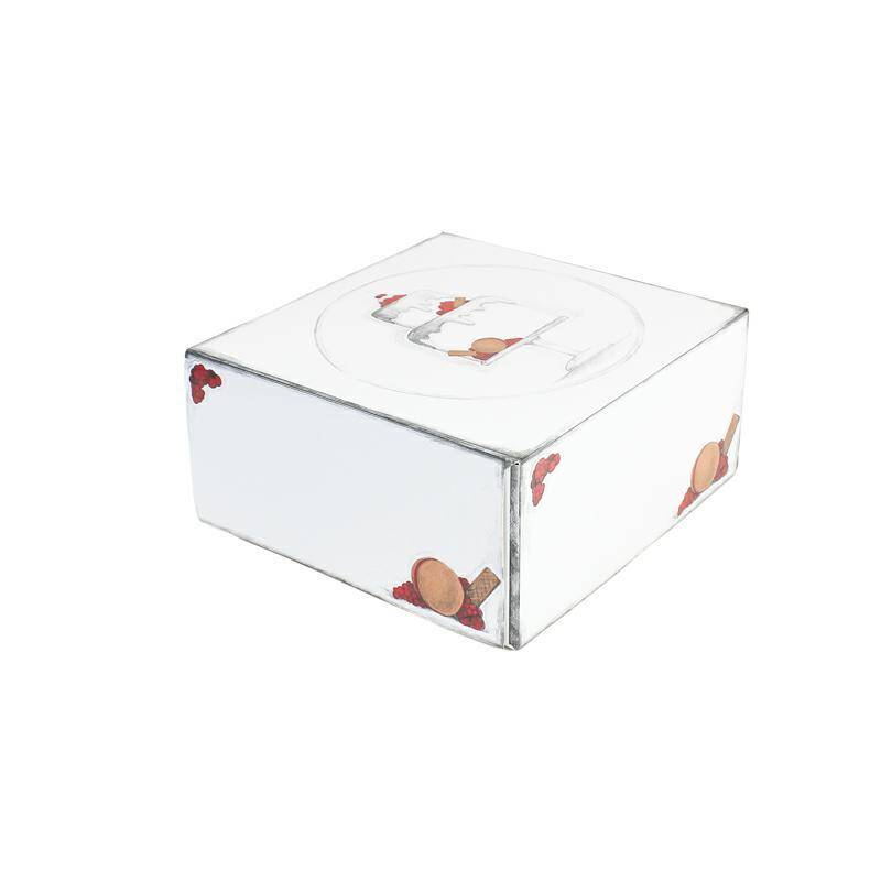 Pudełko cukiernicze 25x25x12 białe