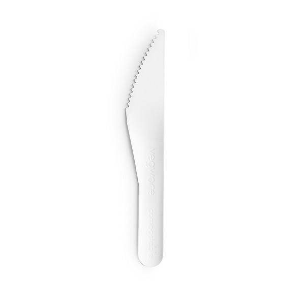 Nóż papierowy 15.75cm biały, op.50szt. (Zdjęcie 1)