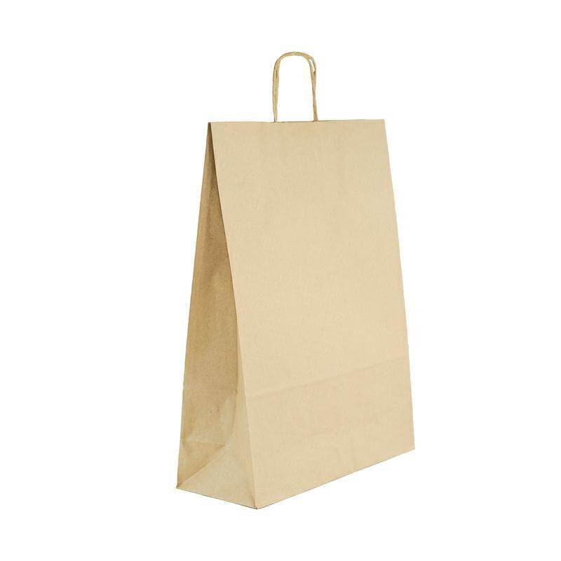 Torba kloc. S 310x120x410 BRĄZOWA 100g
