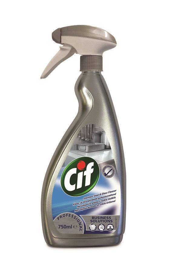 CIF BS Stainless Steel&Glass 750ml