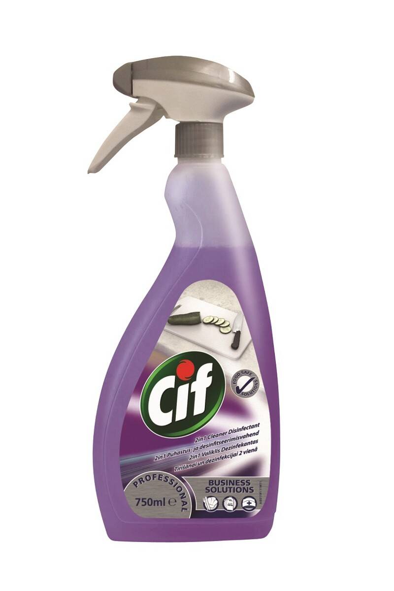 CIF BS Cleaner Disinfectant 750ml 2in1
