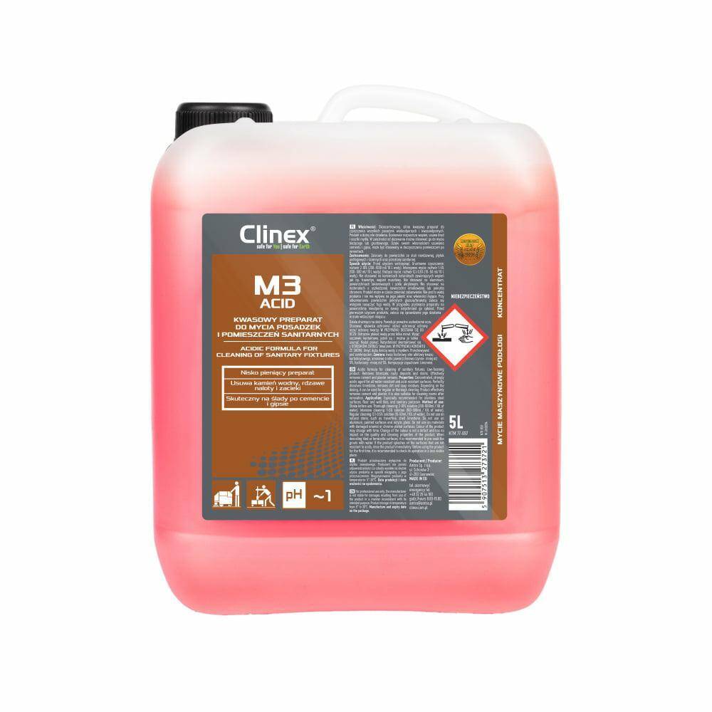 CLINEX M3Acid 5L mycie posadzek