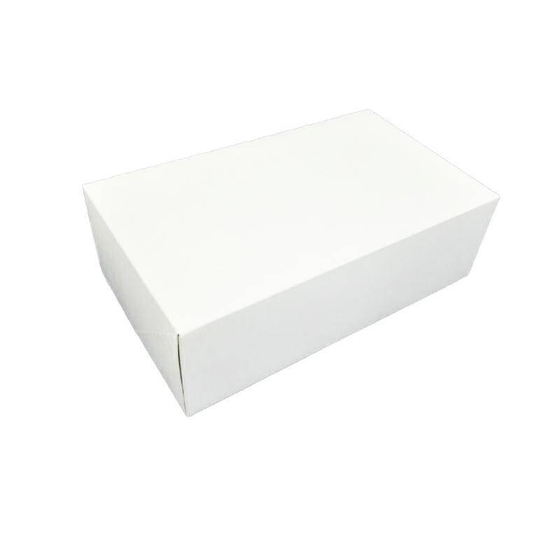 Pudełko cukiernicze 16,5x11x8 biało/br