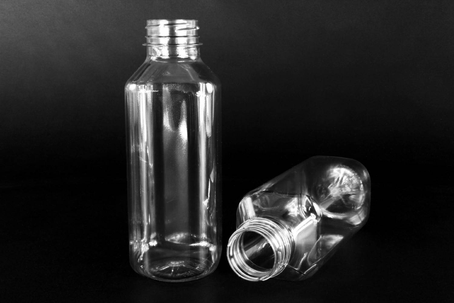 Butelka rPET kwadrat 480ml op.100szt.