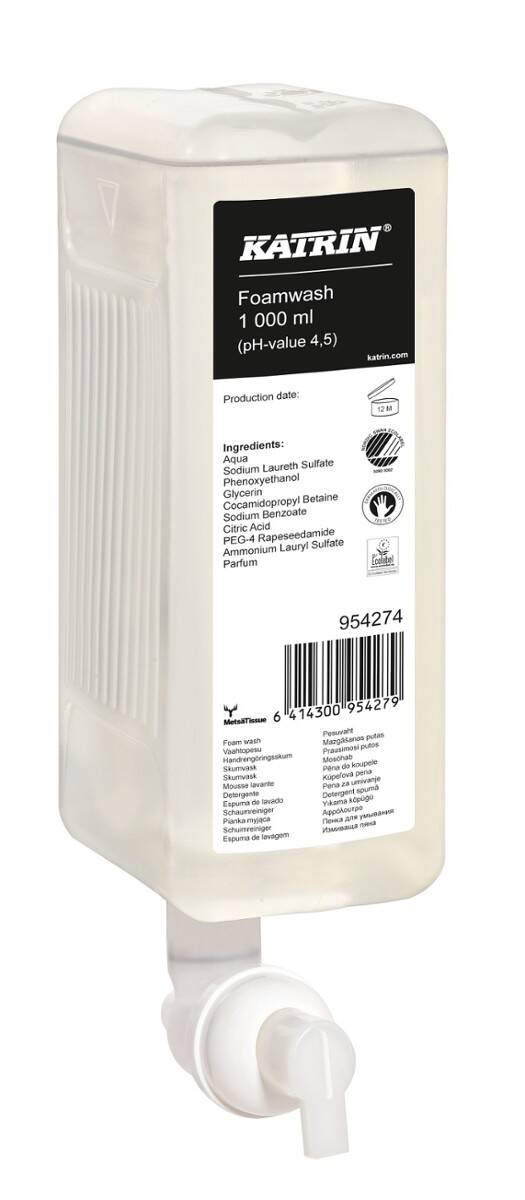 KATRIN Mydło pianowe 1000ml (k/6) Pure