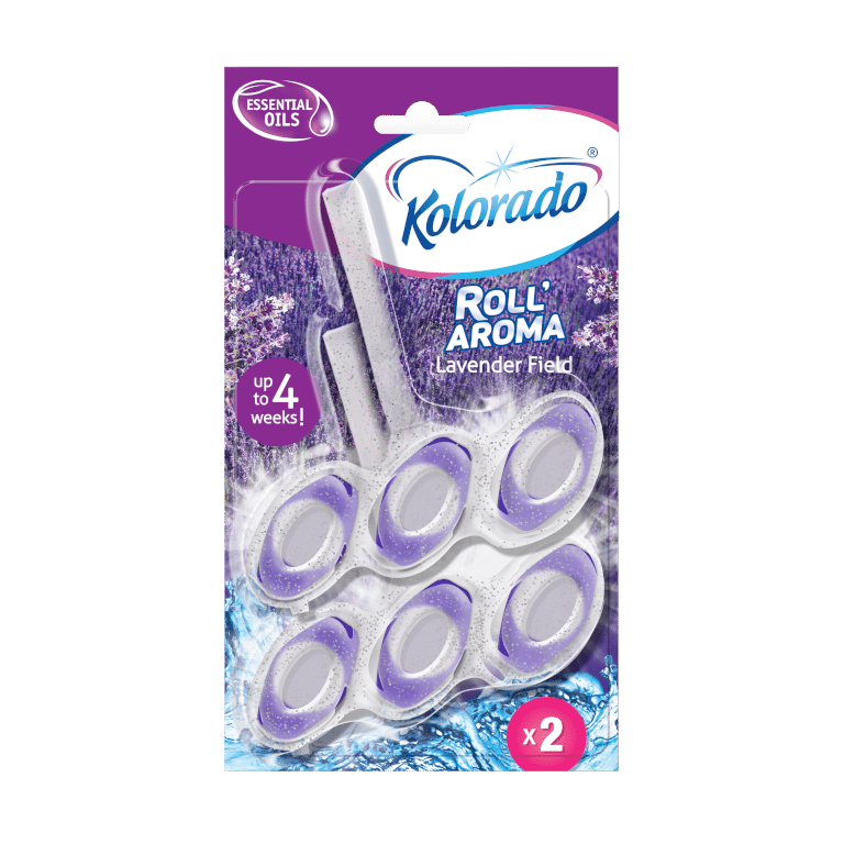 WC kostka Roll Aroma Duopack Lawender
