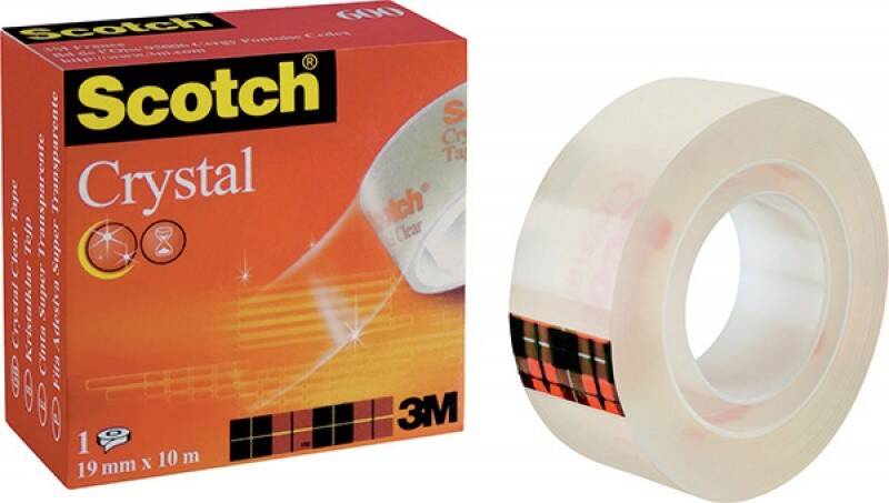 Taśma biurowa SCOTCH® Crystal Clear (600