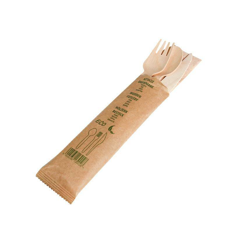 Konfekcja eco-set Drewno 1 papierek