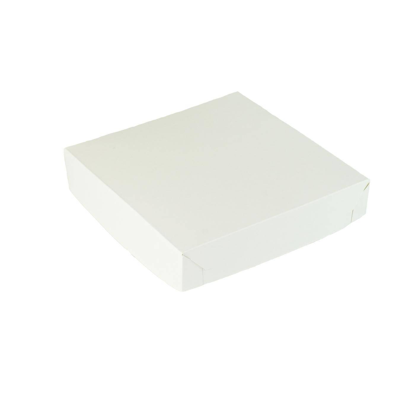 Pudełko cukiernicze 20x20x4 białe
