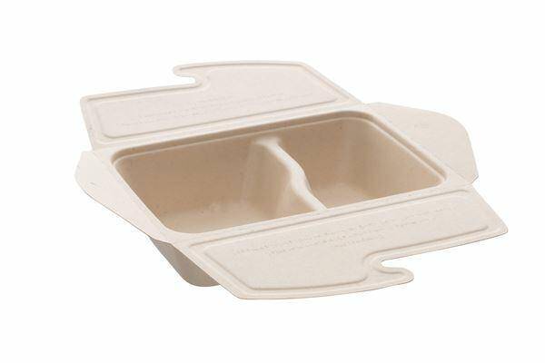 BePulp Meal Box z trzciny To Go 800ml