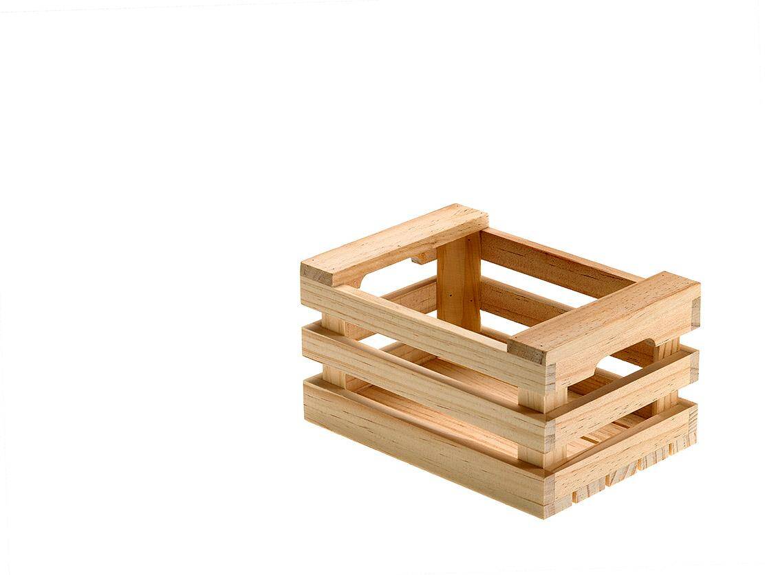 Mini-skrzynka drewniana 25x17x10