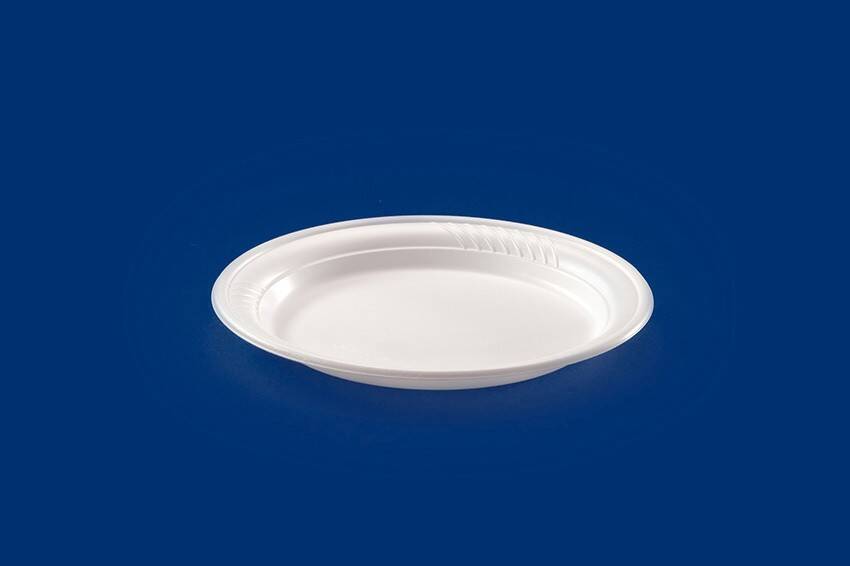 Talerz styropianowy 180mm (20x50) C-FINE