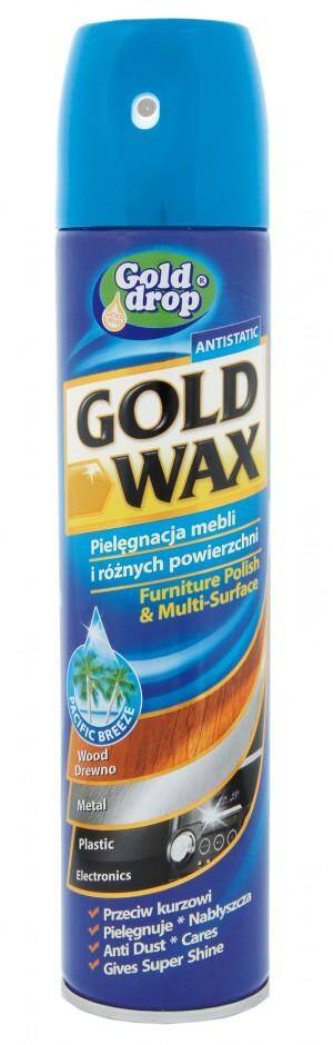 GOLD WAX 300ml ANTYS prep do mebli spray
