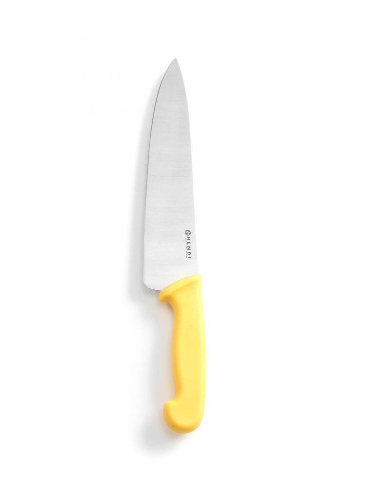 Nóż kucharski HACCP 240mm żółty