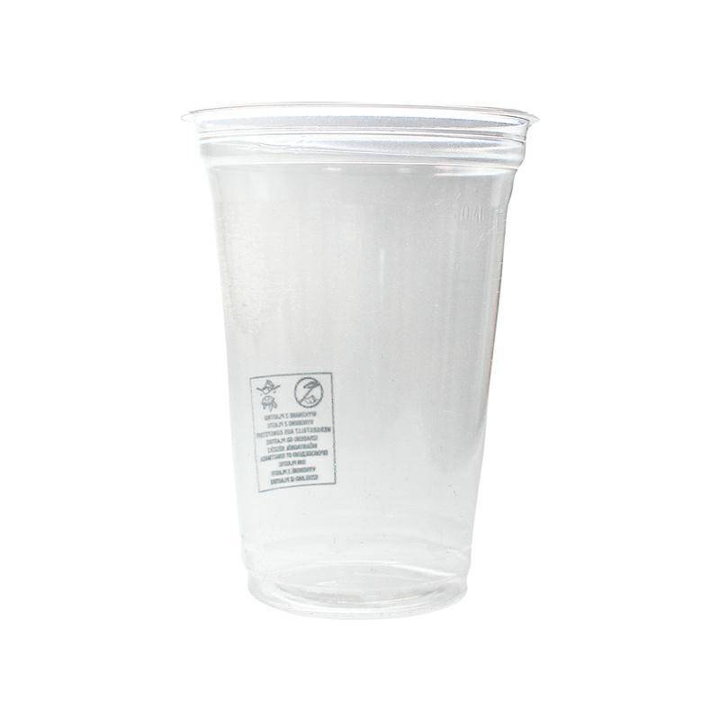 Kubek PET 0,4l fi. 95mm op.50szt. SUP