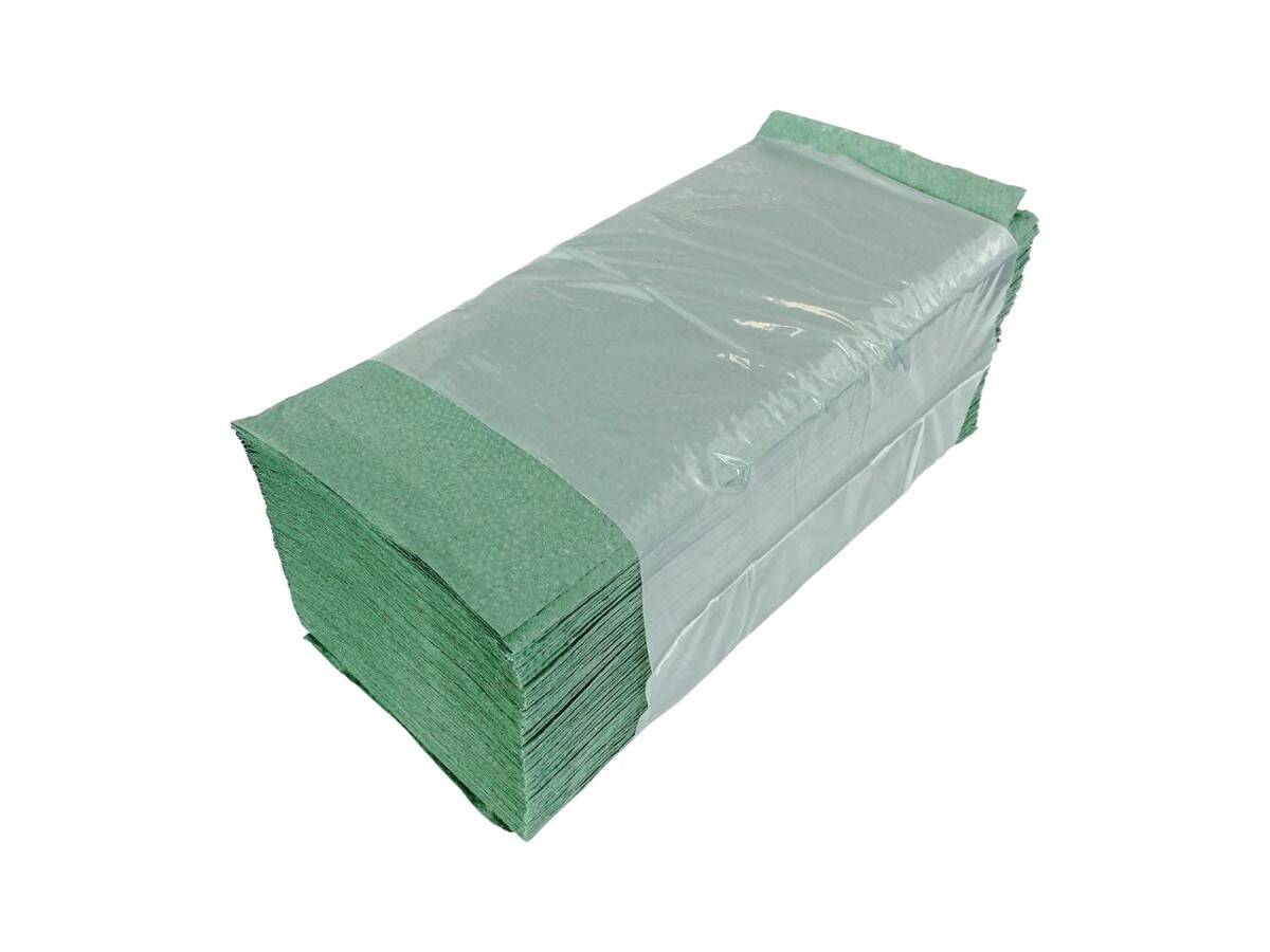 Ręczniki Z/Z op.4000szt ECO zielony V
