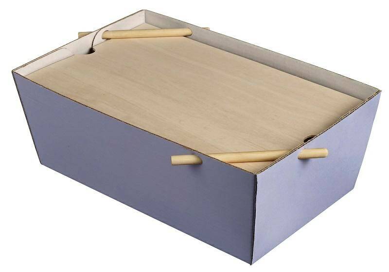 Lunch Box - Bourriche Case błękit lawend