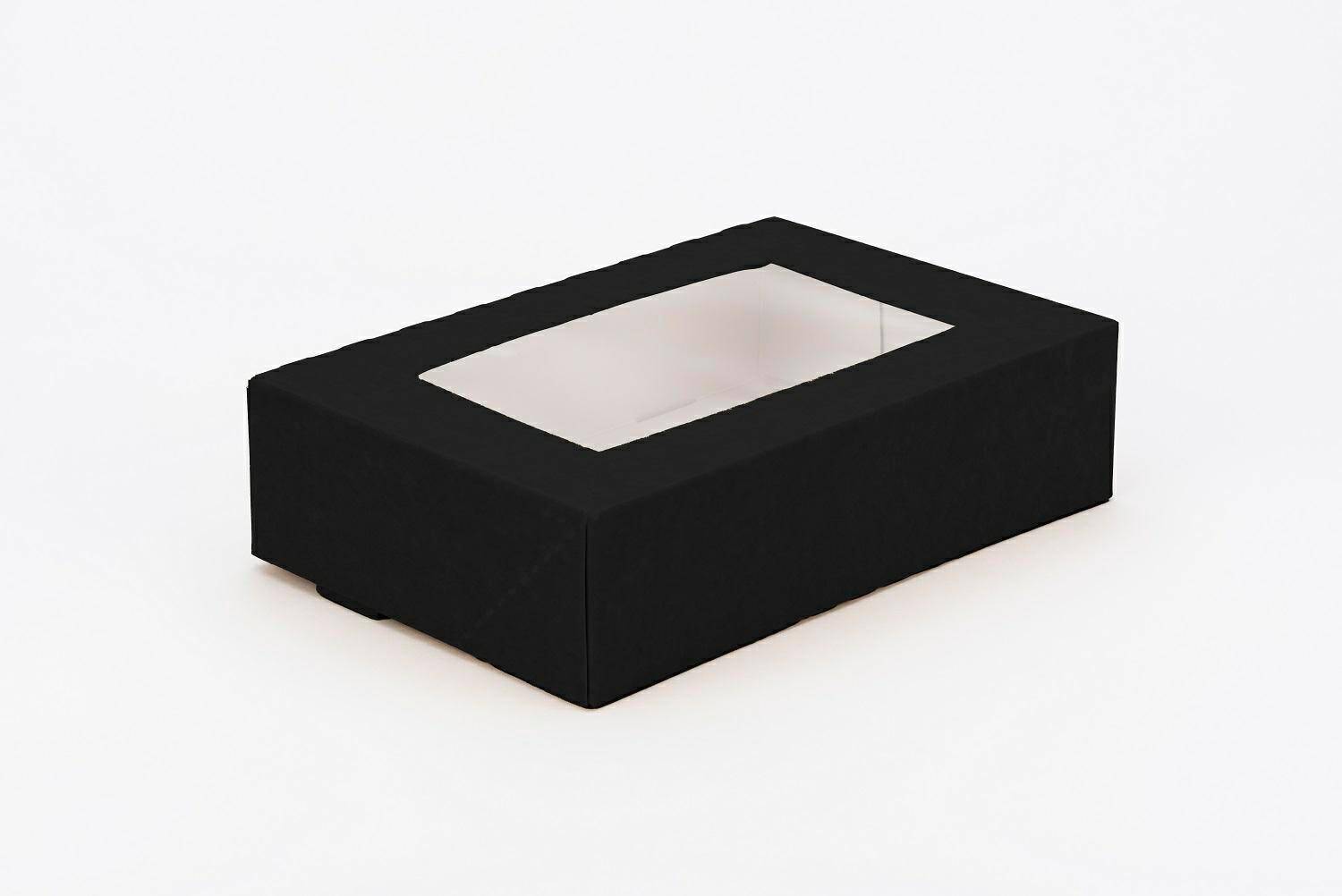 SUSHI box 19x13x5cm op.50szt. czarny