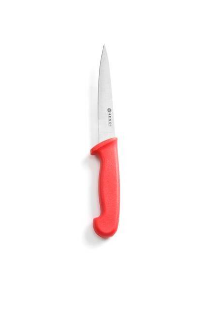 Nóż do filetowania HACCP 150mm czerwony