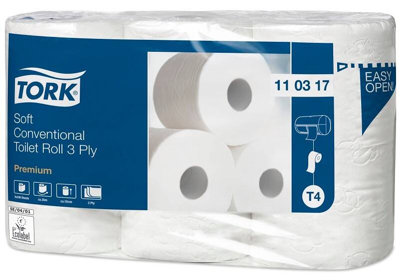 TORK papier toaletowy Premium 3w T4