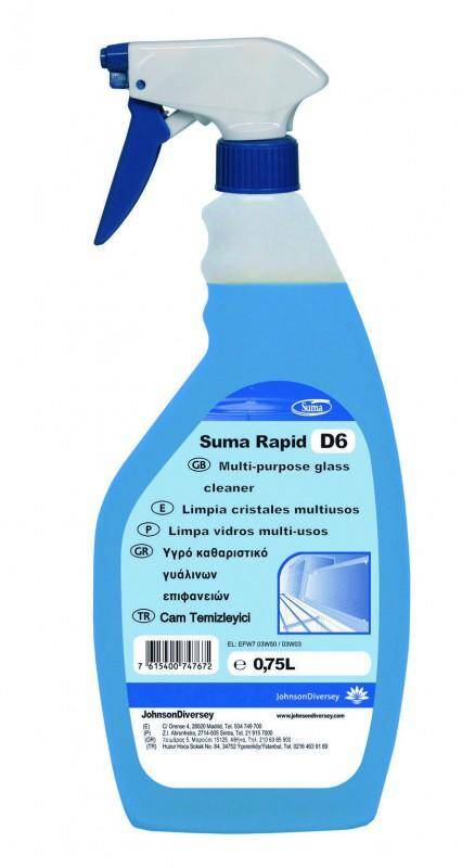 SUMA Rapid D6 mycie szyb 0,75l