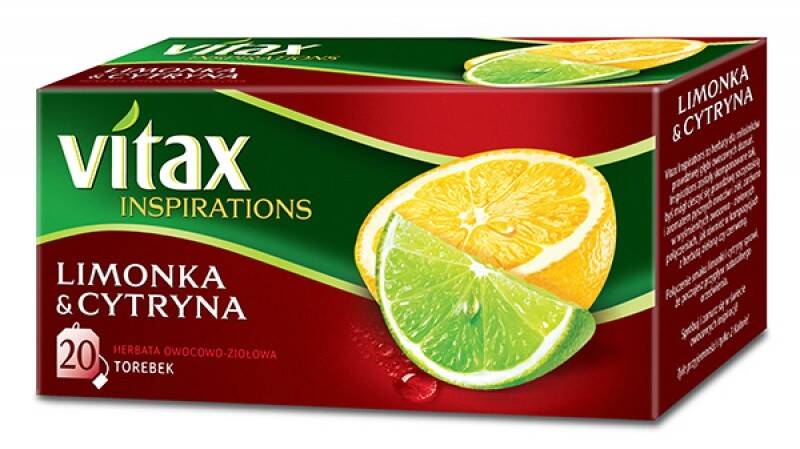 Herbata VITAX limonka z cytryną