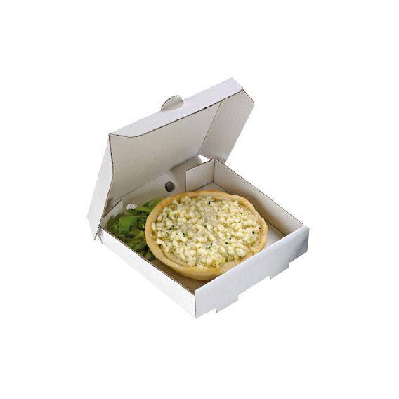 Pudełko białe MINI PIZZA 90x90x20mm