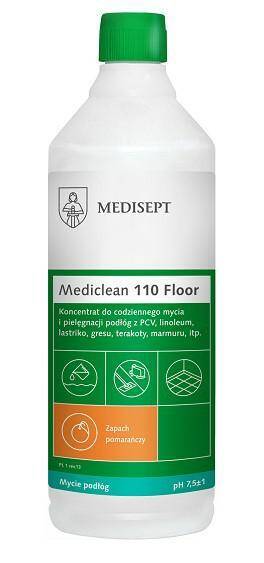 MEDICLEAN 110 Floor 1L POMARAŃCZA, mycie