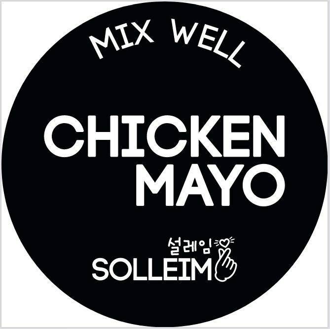 SOLLEiM etykieta MIX WELL CHICKEN MAYO