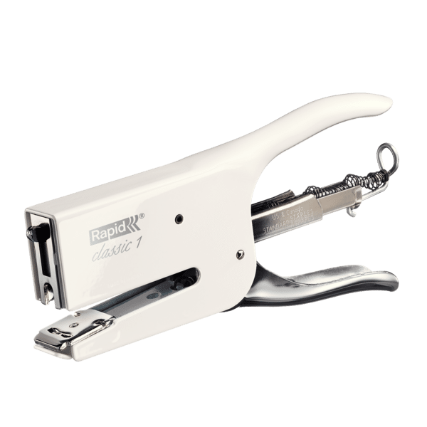 Zszywacz nożycowy RETRO CLASSIC K1 biały (Zdjęcie 1)