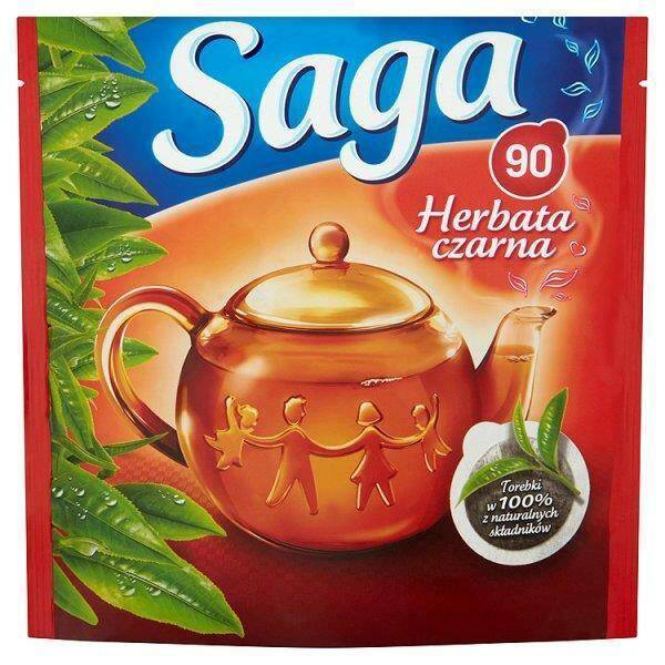 Herbata SAGA czarna, op. 90 torebek