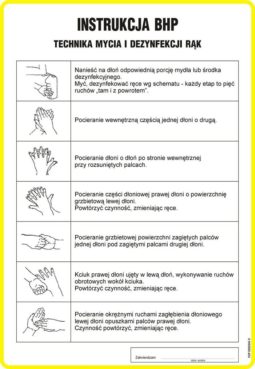 IAA22 Instrukcja BHP mycia i dezynf. rąk