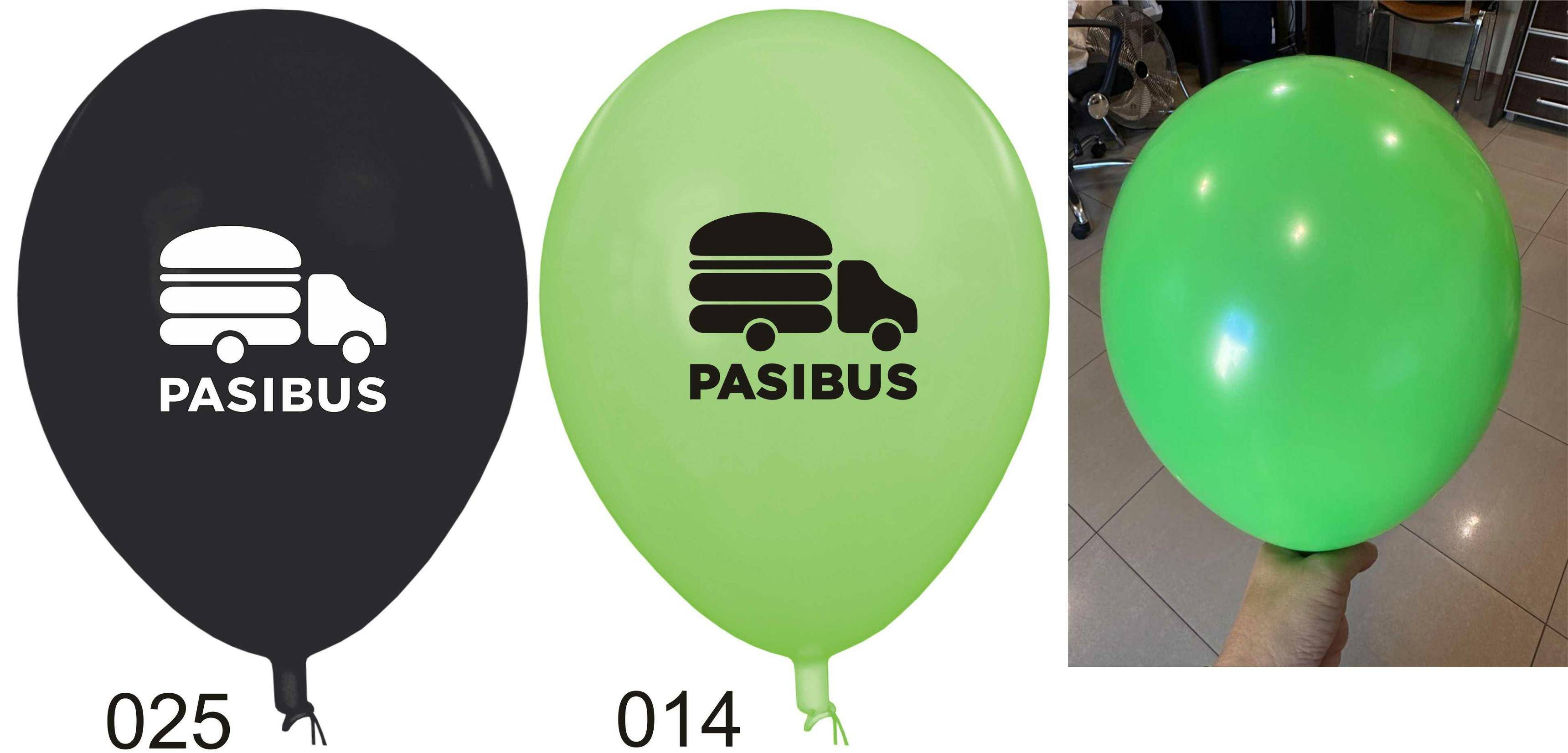 PASI-MARKETING balony dwa kolory