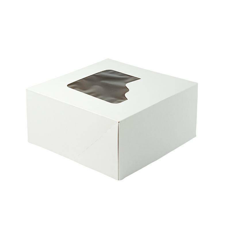 Pudełko cukiernicze 22x22x11 biał/br -