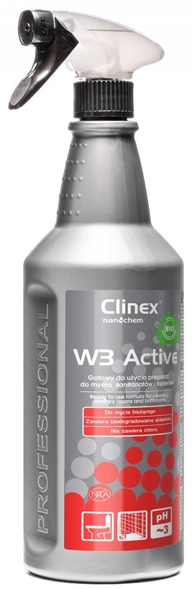 CLINEX W3 Active BIO 1L do toalet