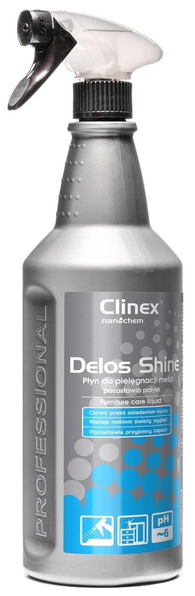 CLINEX Delos Shine 1L pielęgnacja mebli,