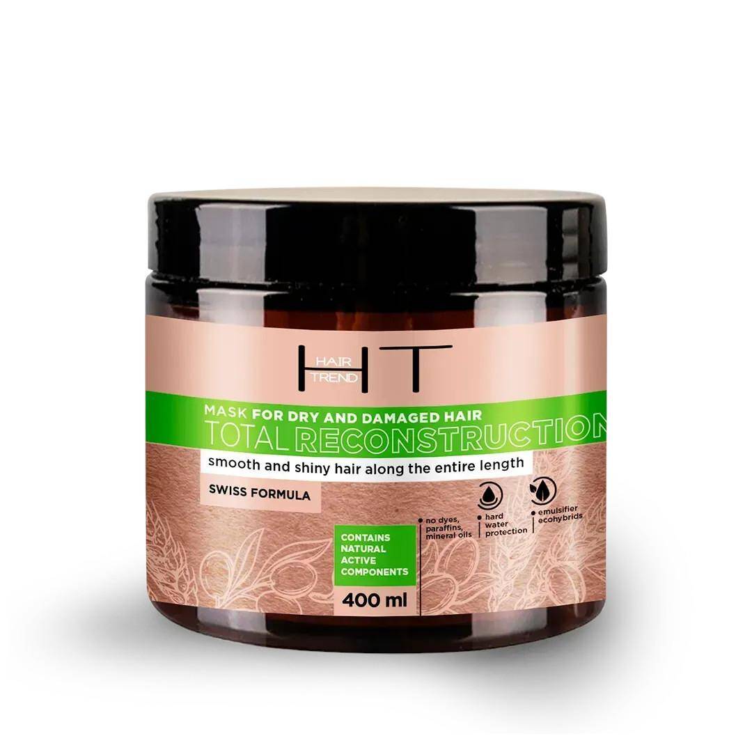 Hair Trend Maska Total Reconstruction do suchych i zniszczonych włosów 400 ml