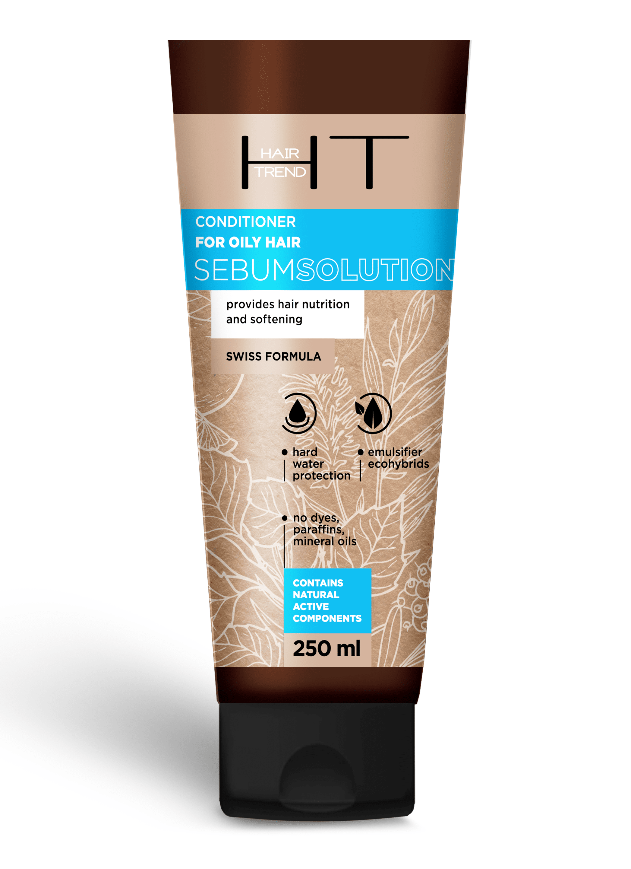 Hair Trend Odżywka Sebum Solution do przetłuszczających się włosów 250 ml