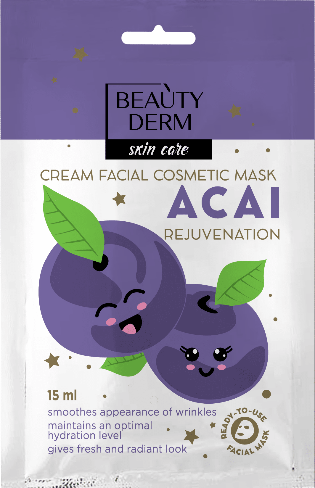 Beautyderm Maska Acai Odmładzająca 15 ml