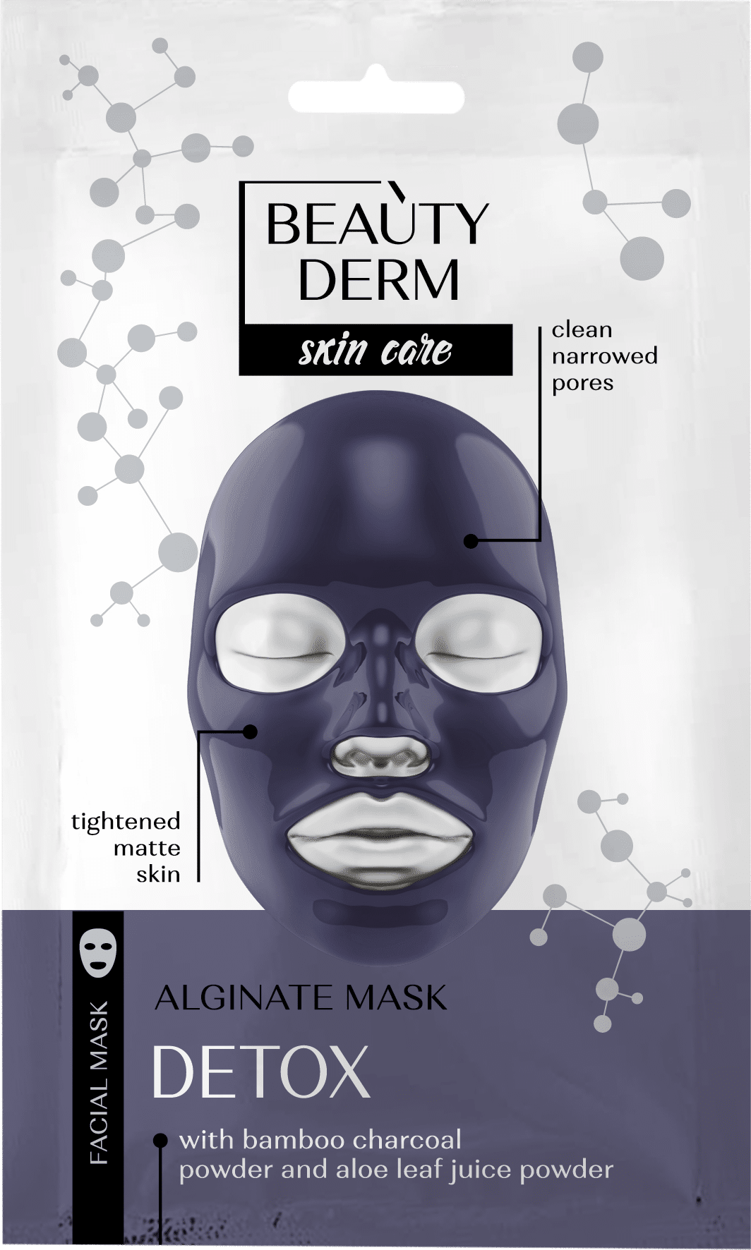 Beautyderm Maska alginatowa czarna Detox 20 g