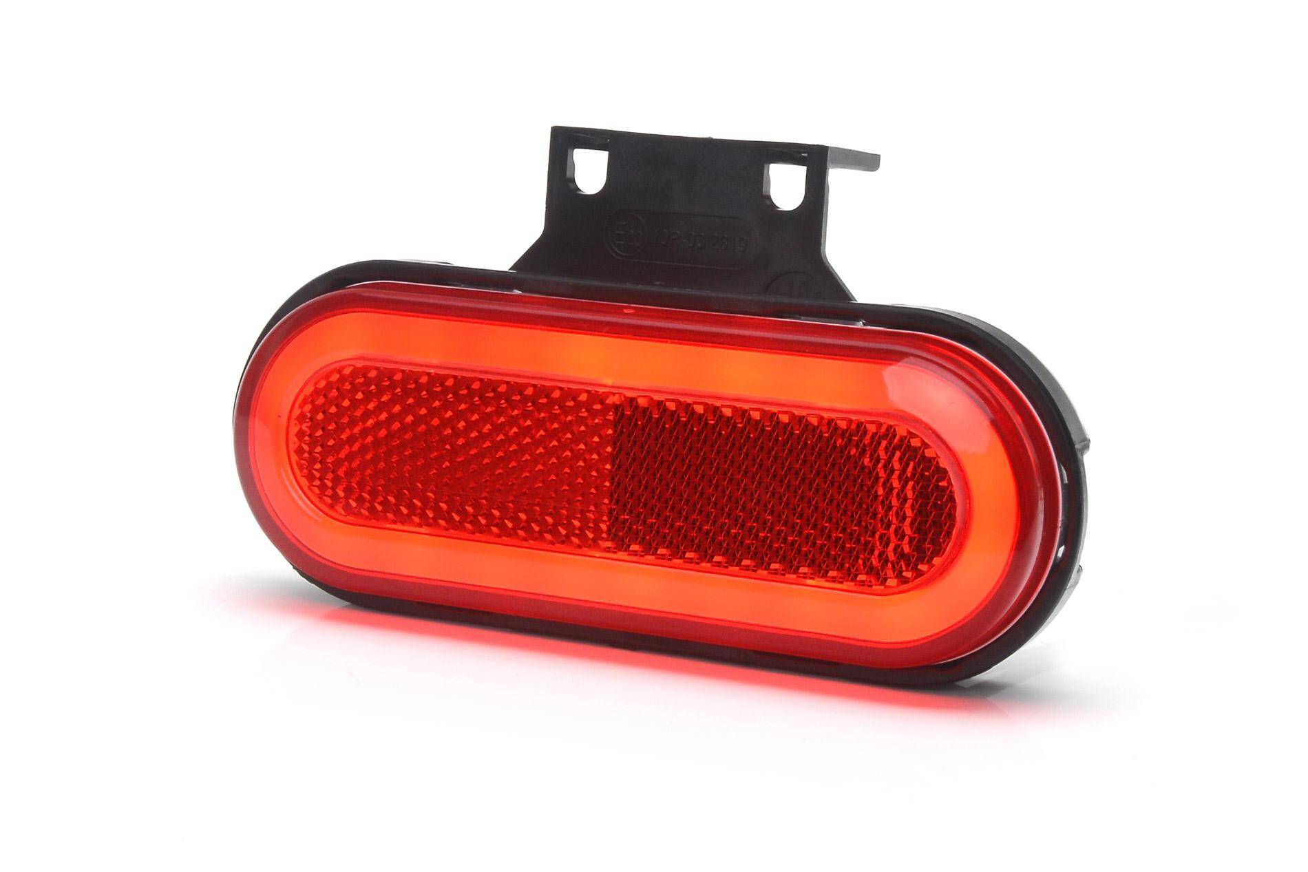LAMPA OBRYSOWA 1400 W198 12i24V CZERWONA